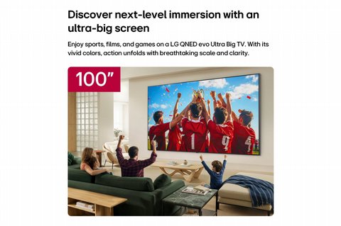 LG 100QNED85B8 MiniLED