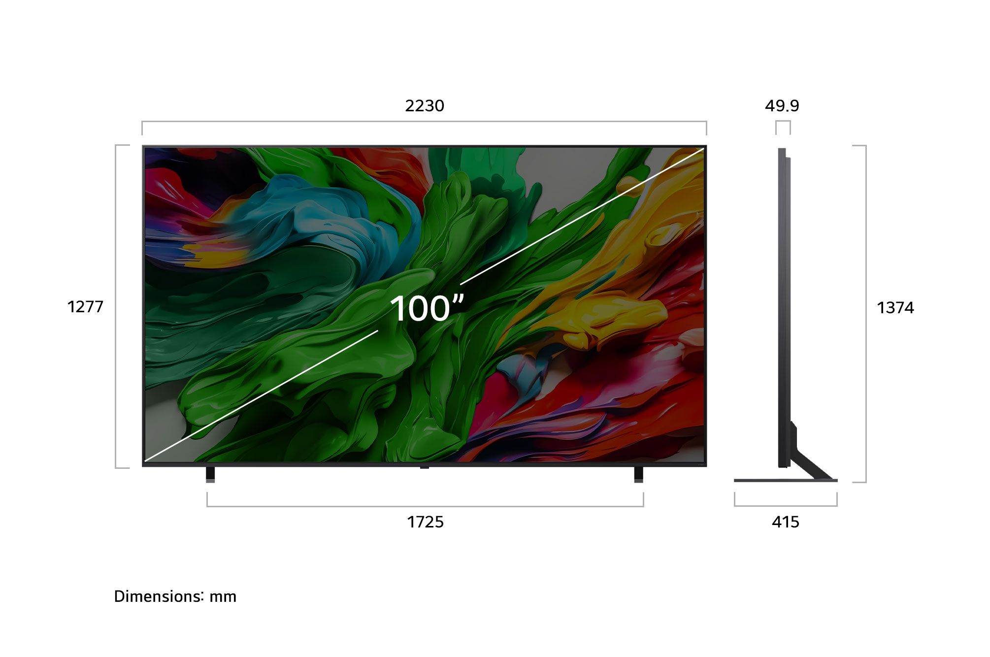 ��� 1005" LG 100QNED86A6 MiniLED AI TV SMART 4K