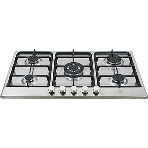 כיריים גז 90 ס"מ 5 להבות TELSA - נירוסטה דגם: ZP-TSH90-IX כיריים גז 90 ס"מ 5 להבות TELSA - נירוסטה דגם: ZP-TSH90-IX
