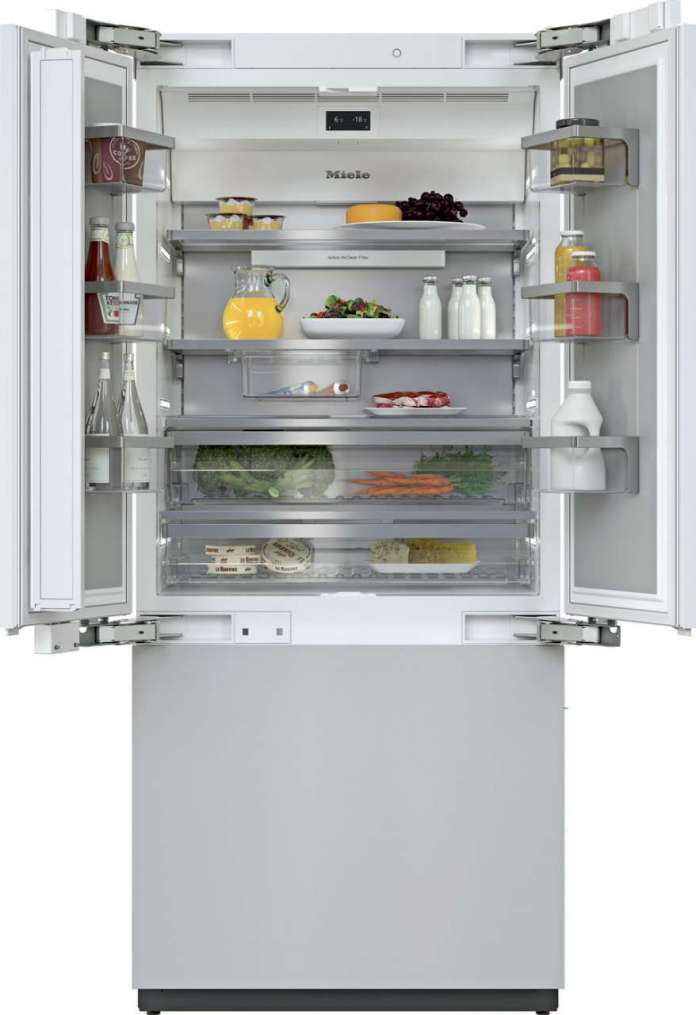 מקרר אינטגרלי מקפיא תחתון 90 ס"מ IceMaker דלת Push2open סדרת MasterCool MIELE KF 2982 Vi מקרר אינטגרלי מקפיא תחתון 90 ס"מ IceMaker דלת Push2open סדרת MasterCool MIELE KF 2982 Vi