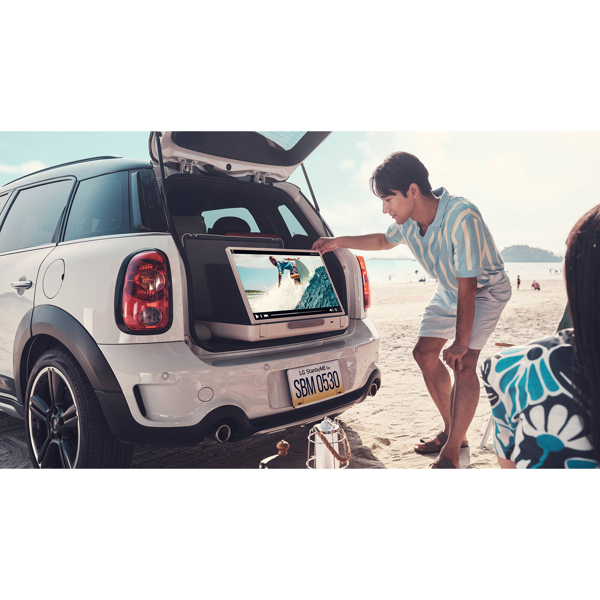 ��� ��� 27 ���� ����� ������ ����� LG 27LX5QKNA FHD Touch Smart STAND BY ME GO