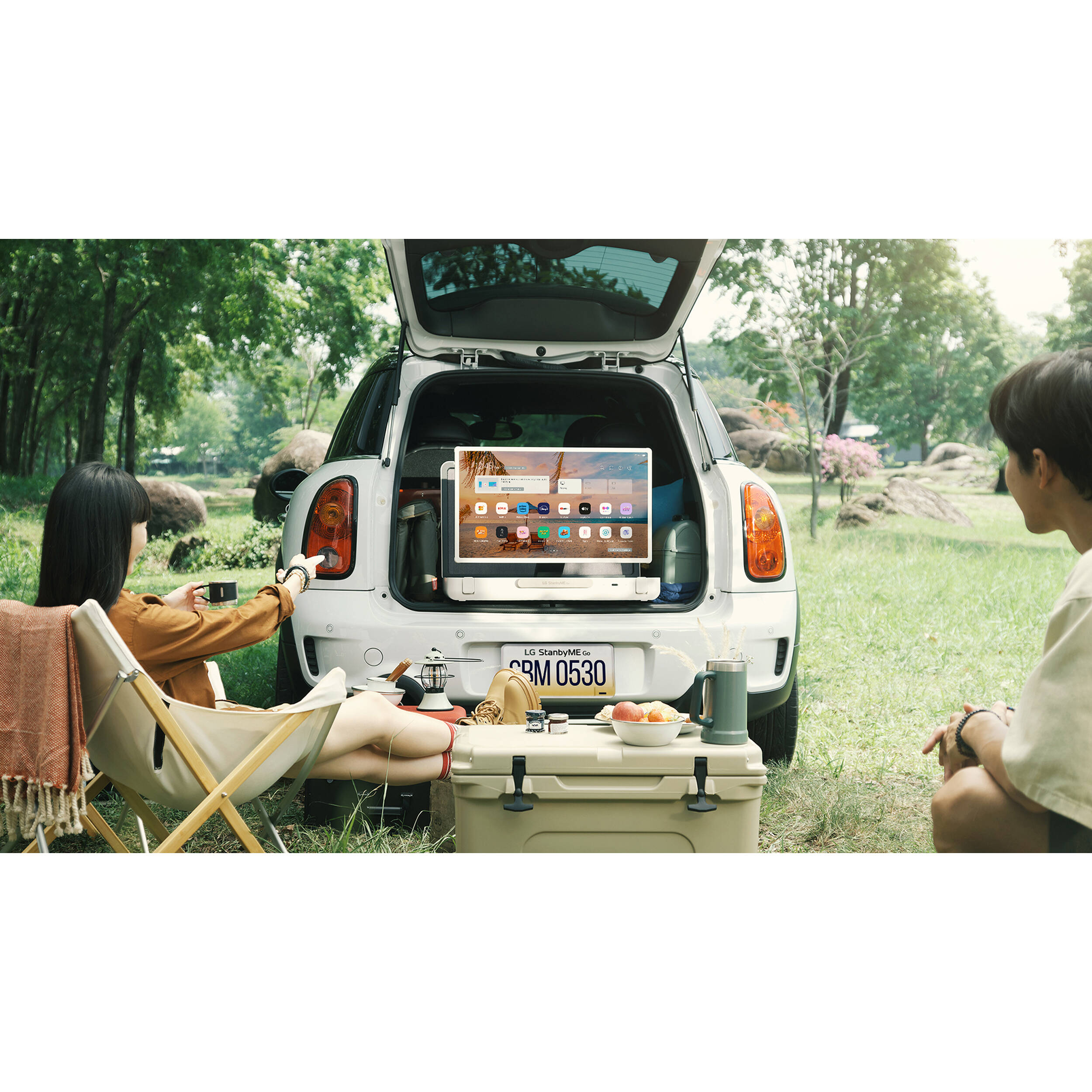 ��� ��� ��� ���� 27 ���� ����� ������ ����� LG 27LX5QKNA FHD Touch Smart STAND BY ME GO * ���� ����� ������ STANBYME 7PL*