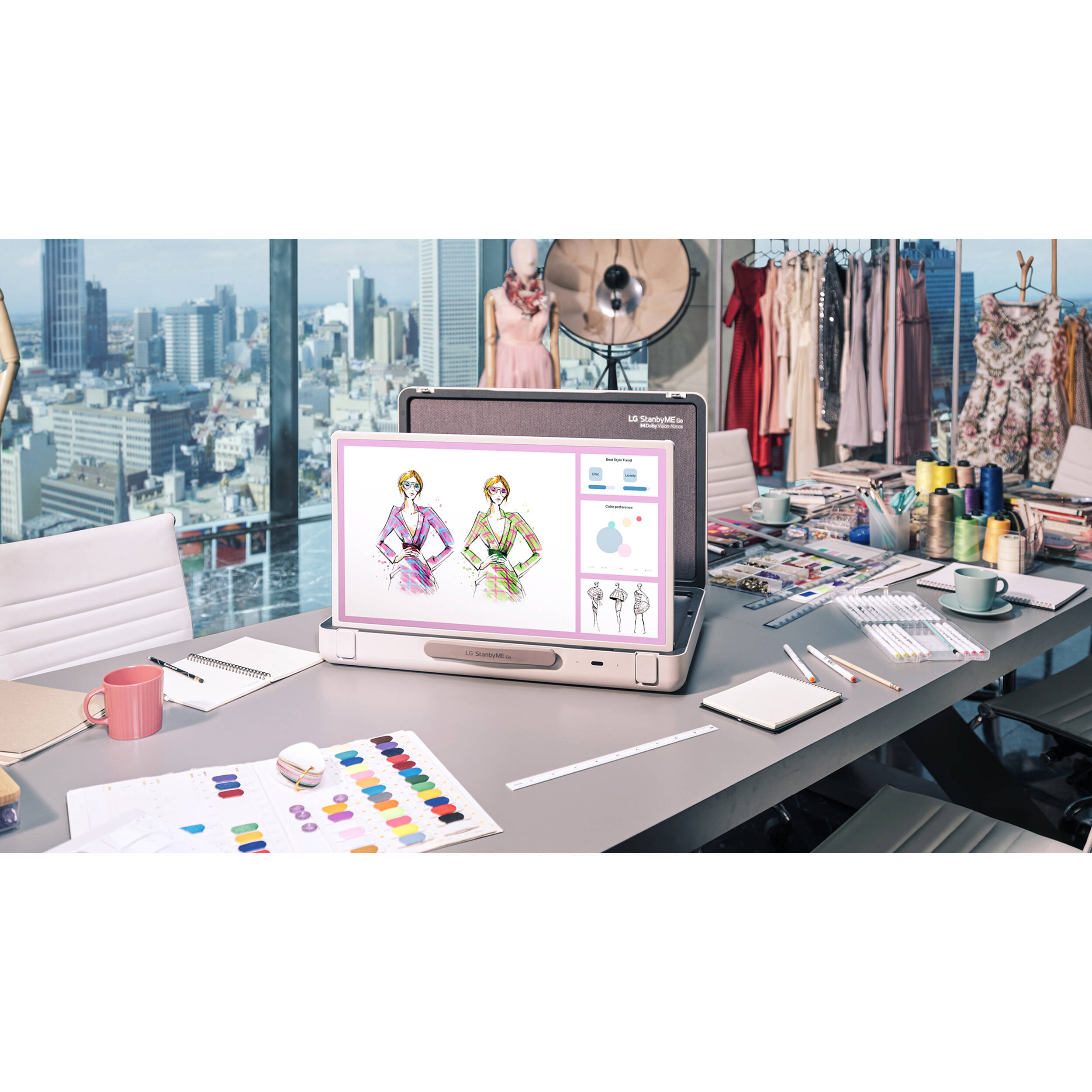 ��� ��� ��� ���� 27 ���� ����� ������ ����� LG 27LX5QKNA FHD Touch Smart STAND BY ME GO * ���� ����� ������ STANBYME 7PL*
