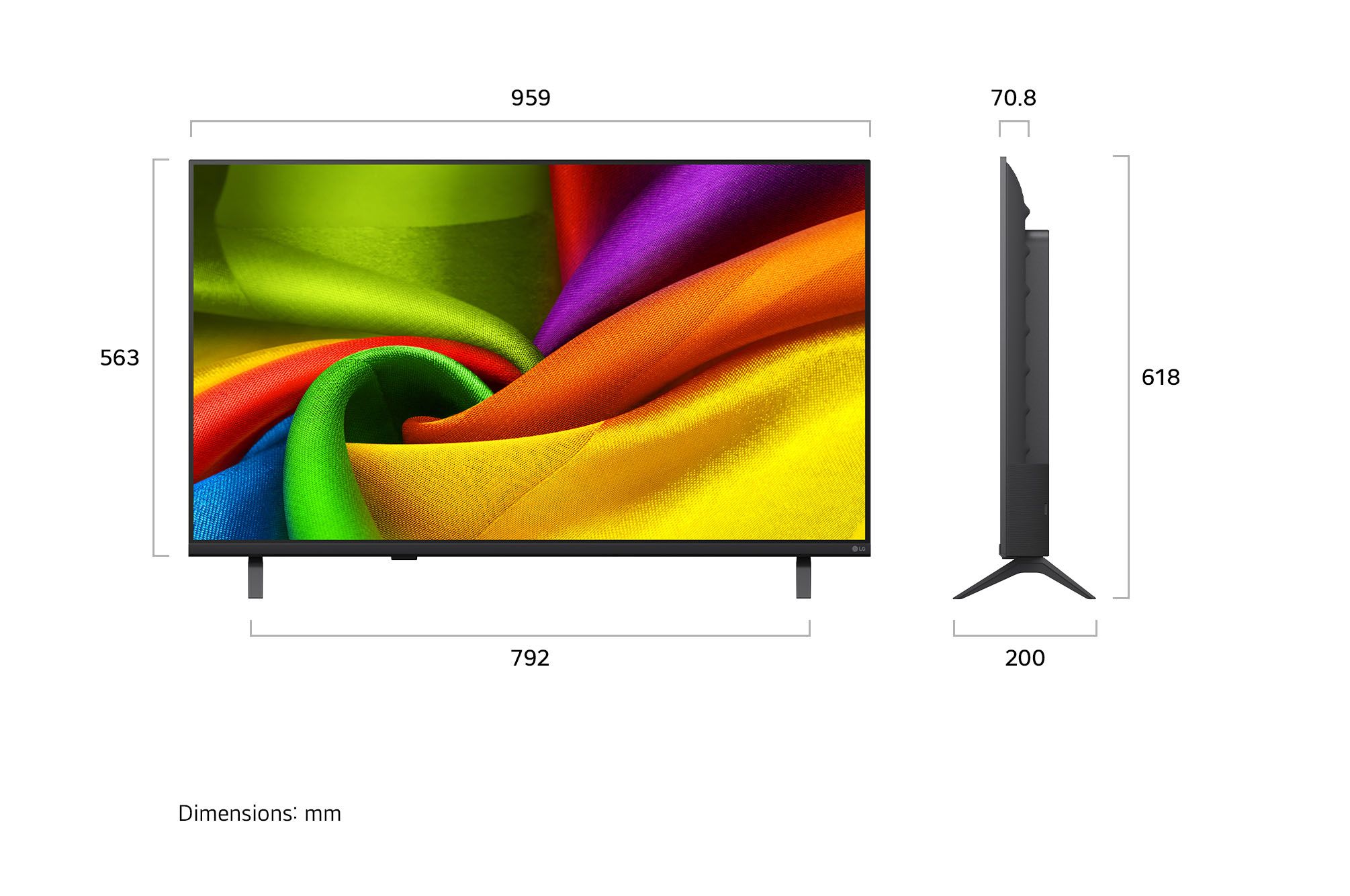 �������� ���� 43 ���� LG 43NU850B6LA NANO UHD AI 4K