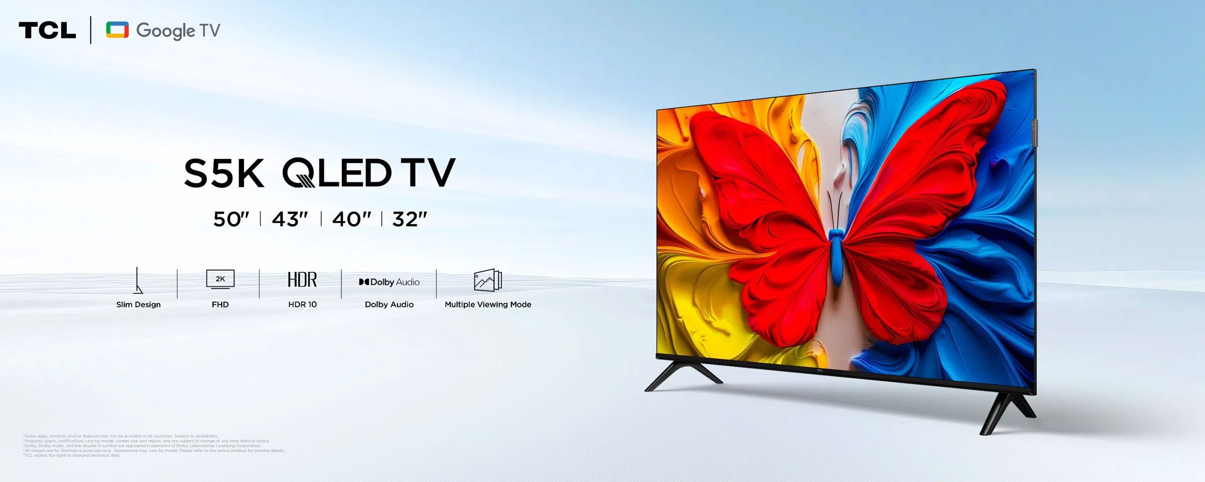 �������� 50 ���� TCL 50S5K 2K SMART Android *����� ����*