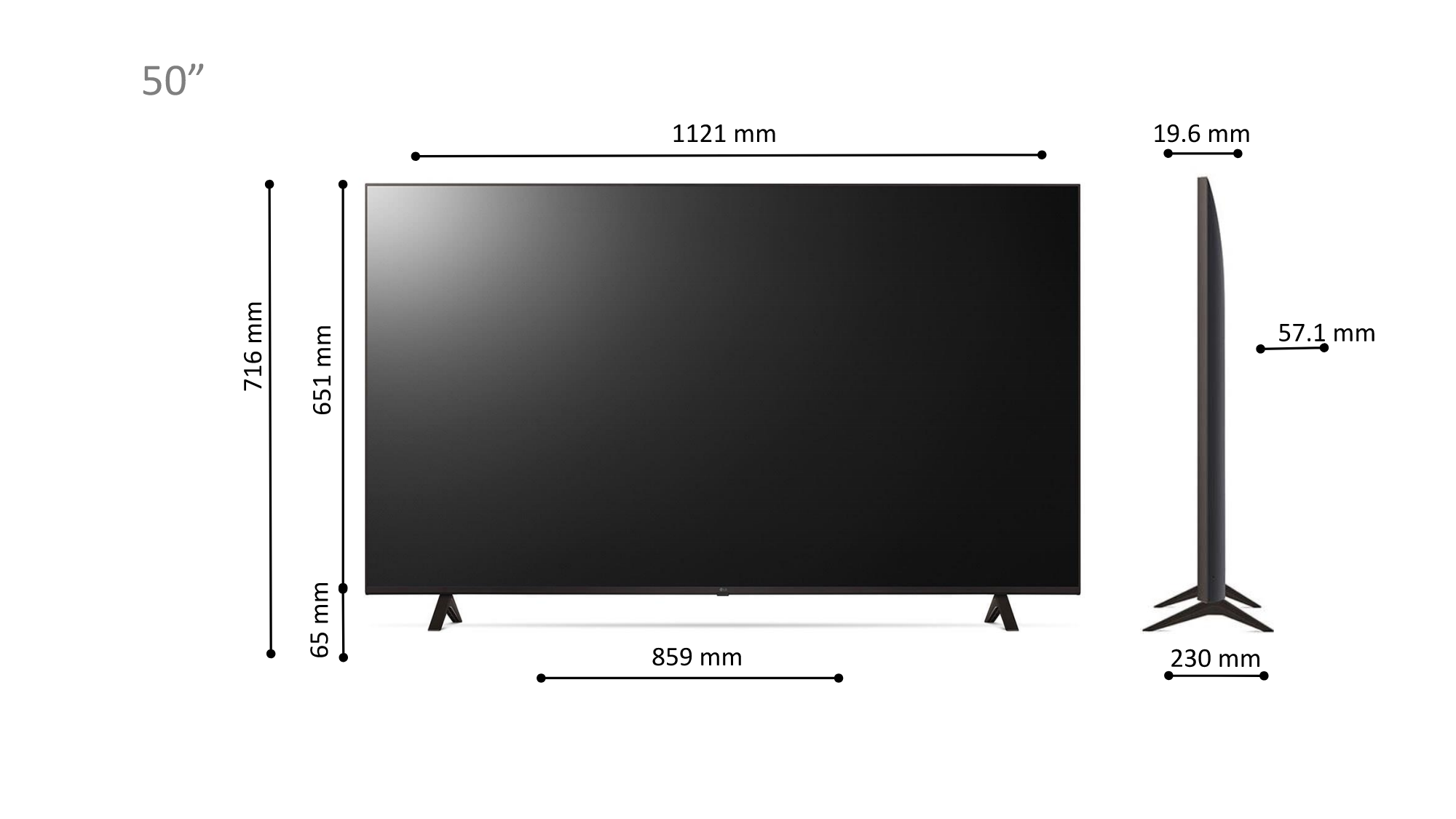 �������� 50" LG 50UR78006LL 4K Smart