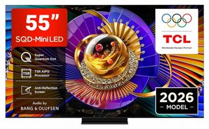 �������� 55 ���� TCL 55C7L 144Hz SQD-Mini LED AI TV 4K SMART