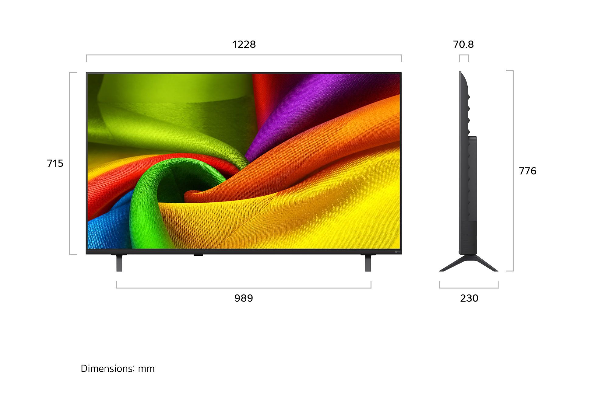 �������� ���� 55 ���� LG 55NU850B6LA NANO UHD AI 4K *����� ����*