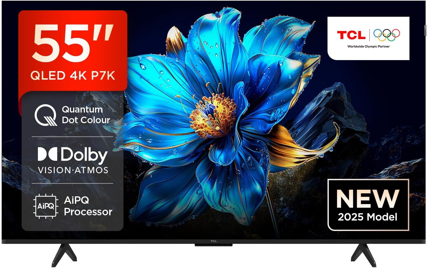 �������� 55 ���� TCL 55P7K QLED 4K SMART Android