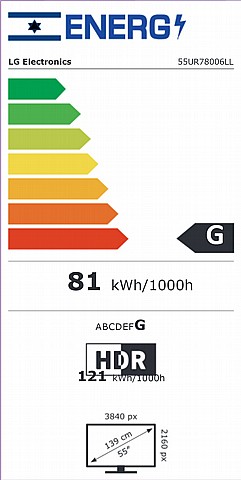 �������� 55" LG 55UR78006LL 4K Smart