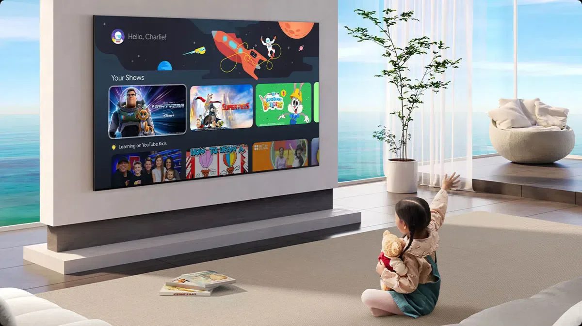 �������� 65 ���� TCL 65C7K QLED Mini LED 144Hz 4K SMART Android AI TV