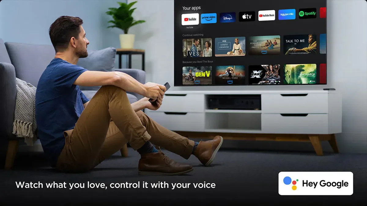 �������� 65 ���� TCL 65C7K QLED Mini LED 144Hz 4K SMART Android AI TV