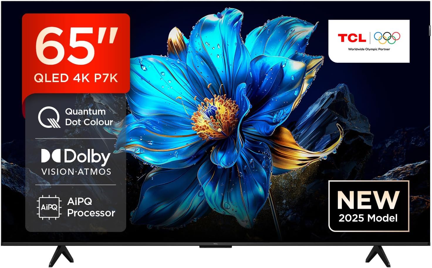 טלוויזיה 65 אינץ TCL 65P7K QLED 4K SMART Android טלוויזיה 65 אינץ TCL 65P7K QLED 4K SMART Android