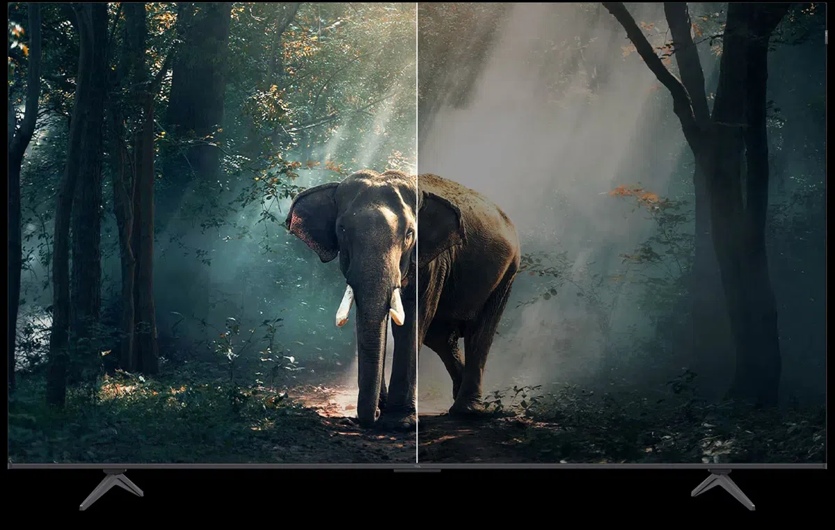�������� 65 ���� TCL 65P8K QLED 4K SMART Android AI TV