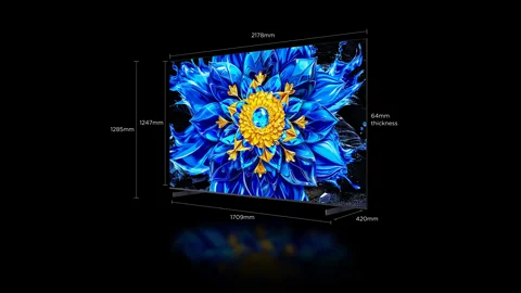 �������� 98 ���� TCL 98P8L 144Hz QD-Mini AI Android TV 4K SMART