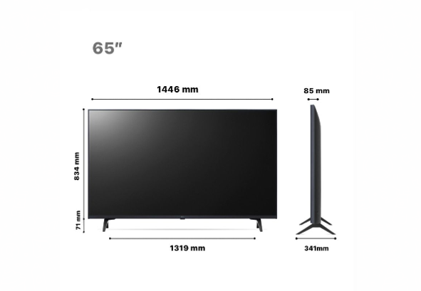 �������� 65" LG 65UR73006LA 4K Smart