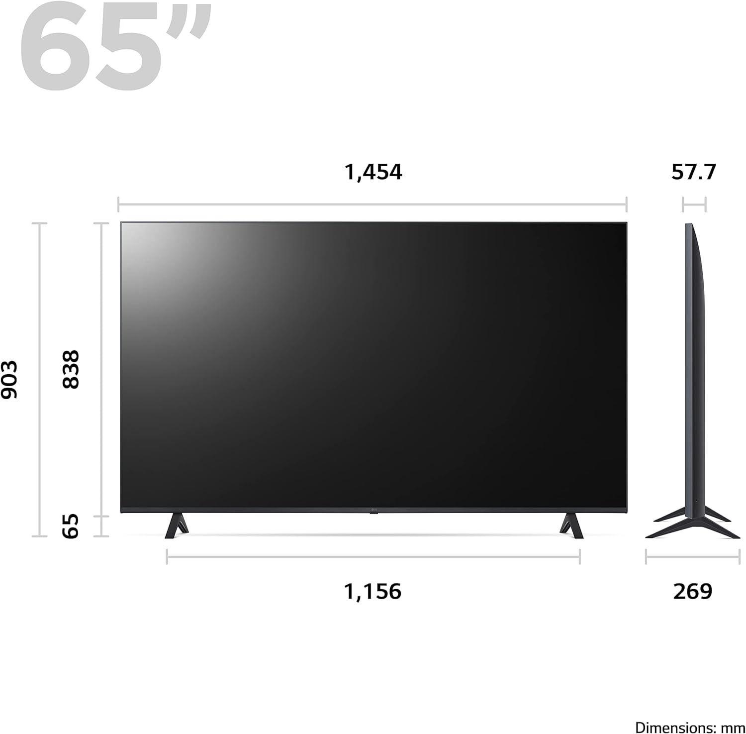 �������� 65" LG 65UR78006LL 4K Smart