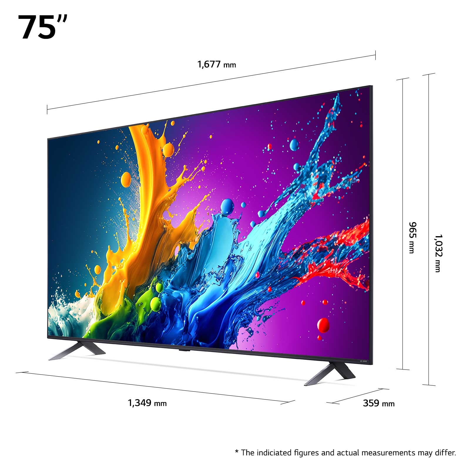 ��� 75" LG 75QNED80T6B Smart 4K