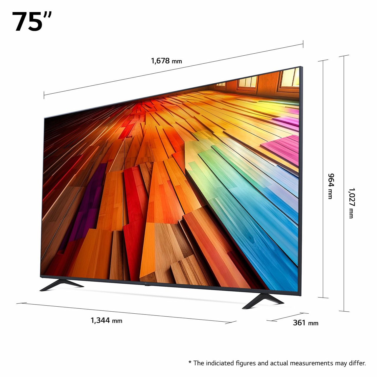 �������� 75 ���� LG 75UT80006LB 4K Smart