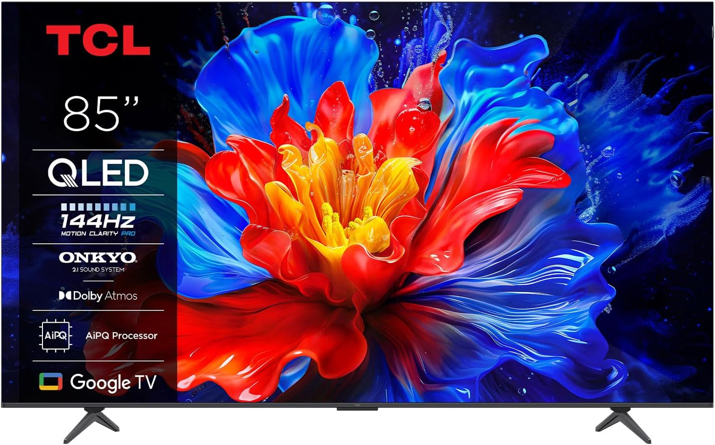 טלוויזיה 85 אינץ TCL 85P8K QLED 144Hz 4K SMART Android AI TV 144Hz טלוויזיה 85 אינץ TCL 85P8K QLED 144Hz 4K SMART Android AI TV 144Hz