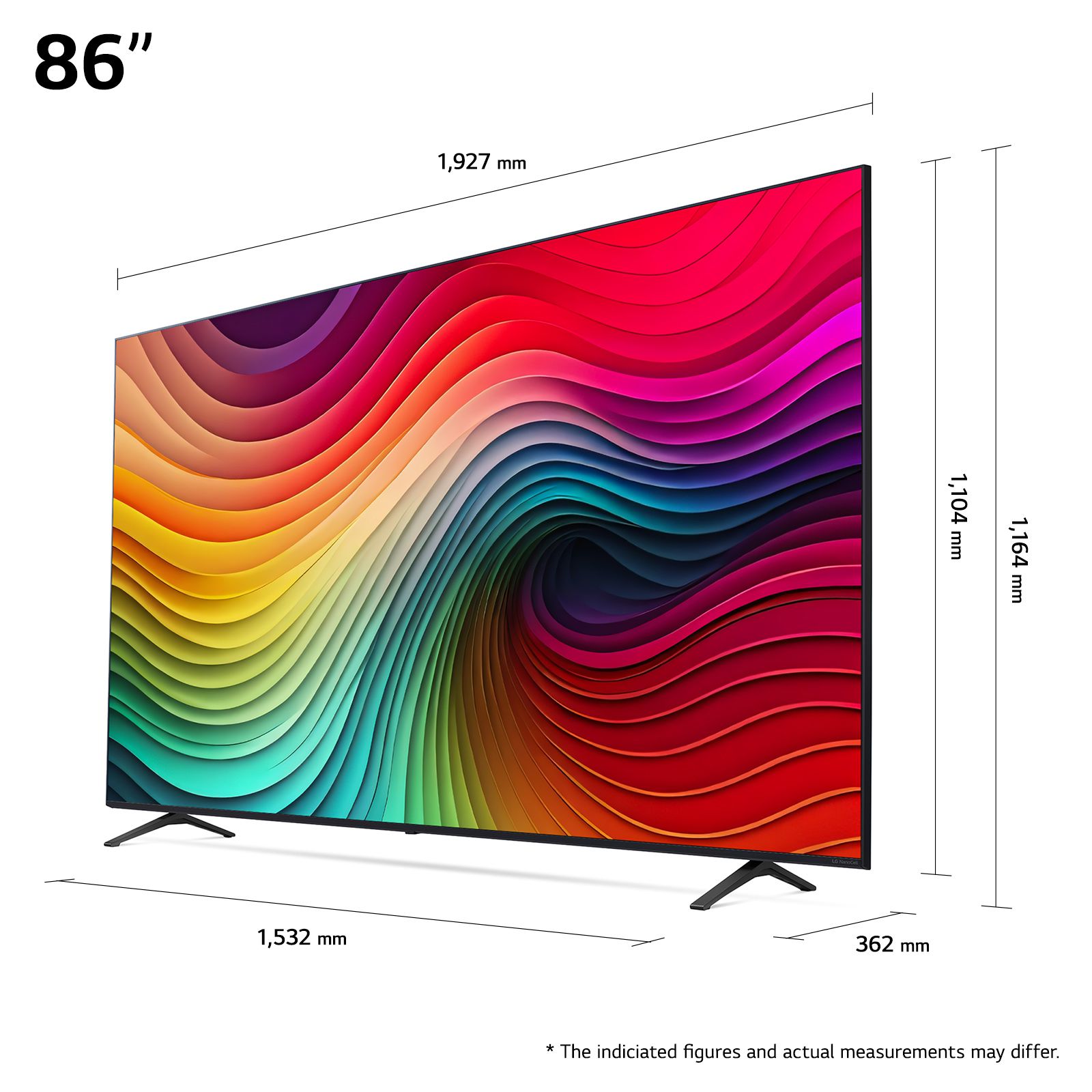 �������� 86 ���� LG NanoCell 4K 86NANO81T6A