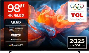 �������� 98 ���� TCL 98T8C QLED 4K SMART 144Hz AI TV