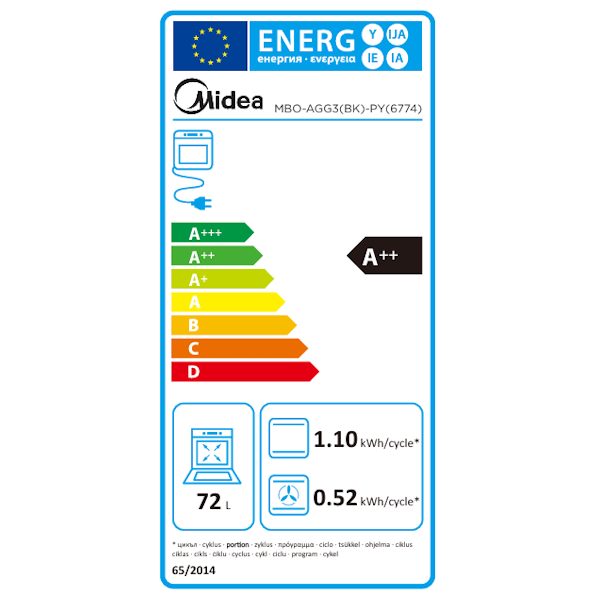 ���� ���� ������� ����� ���� Midea AGG3(BK)-PY