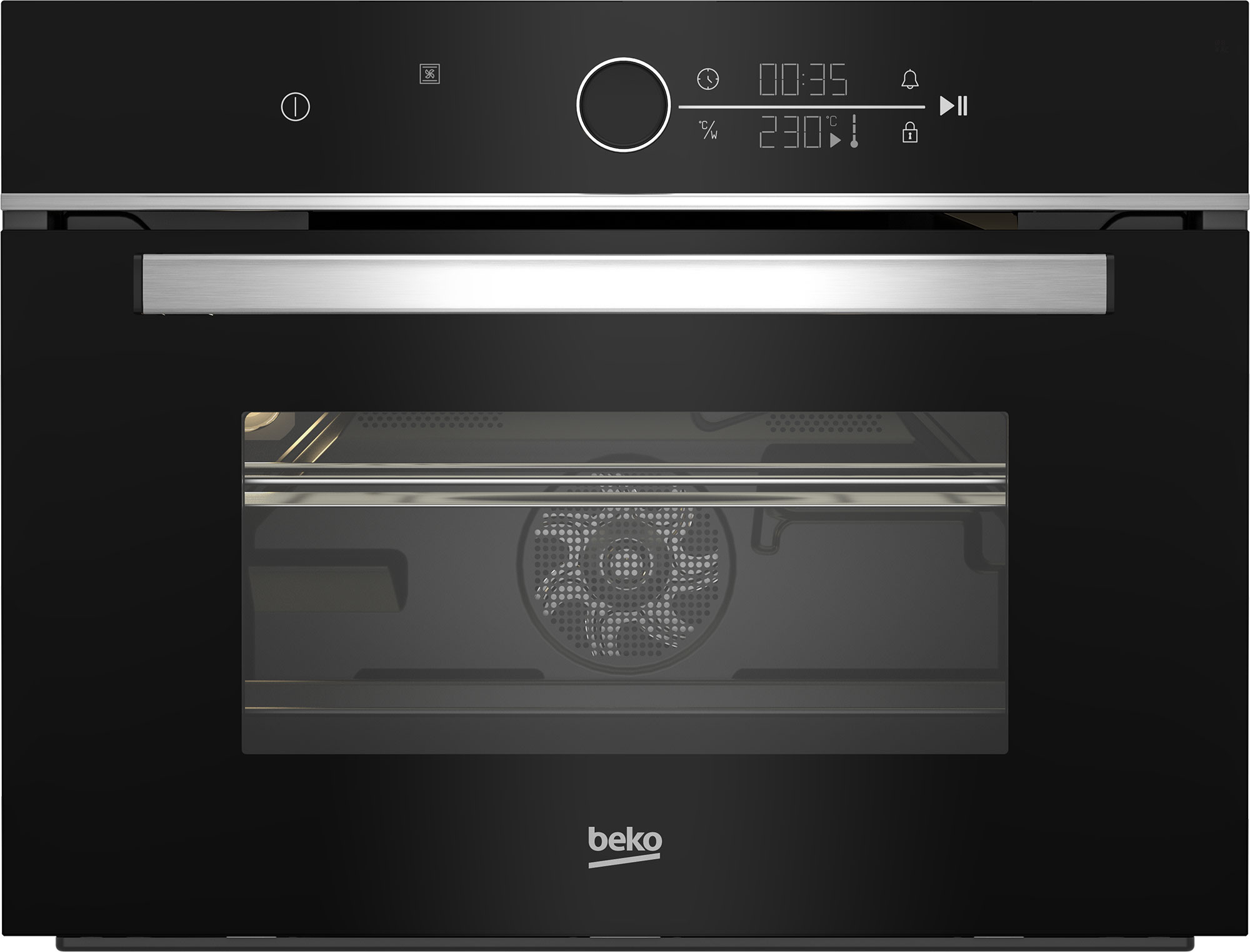 תנור בנוי מיקרו גובה 45 ס"מ בקו Beko BBCW13400X תנור בנוי מיקרו גובה 45 ס"מ בקו Beko BBCW13400X