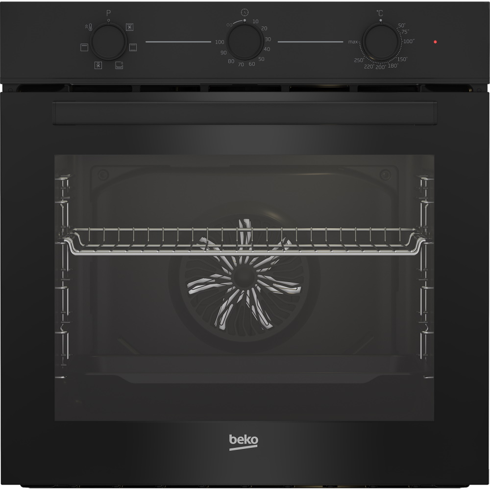תנור בנוי 72 ליטר זכוכית שחורה בקו Beko BBIE11100W תנור בנוי 72 ליטר זכוכית שחורה בקו Beko BBIE11100W