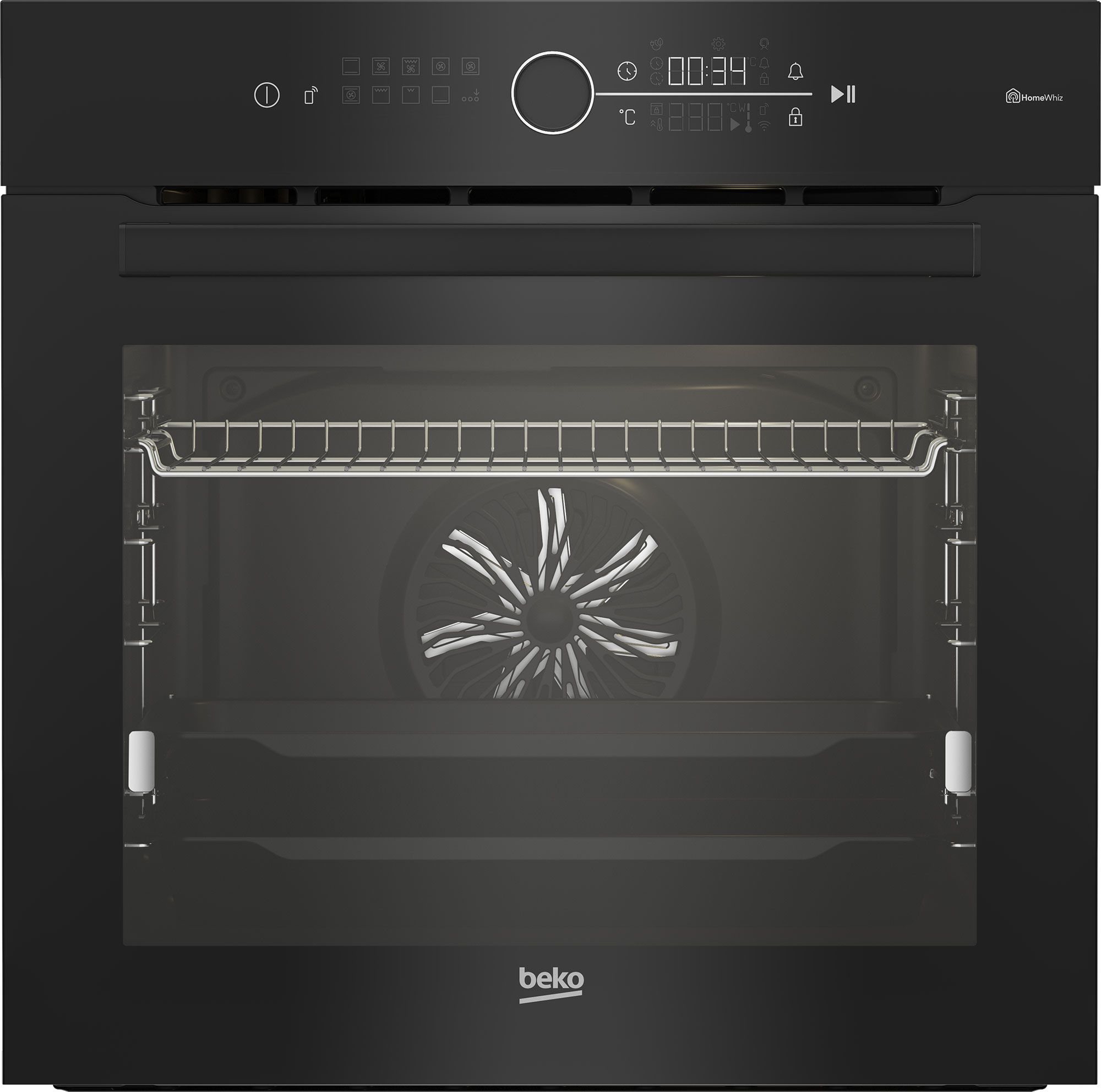 תנור בנוי פירוליטי 72 ליטר זכוכית שחורה בקו Beko BBIM13401XPSWE תנור בנוי פירוליטי 72 ליטר זכוכית שחורה בקו Beko BBIM13401XPSWE