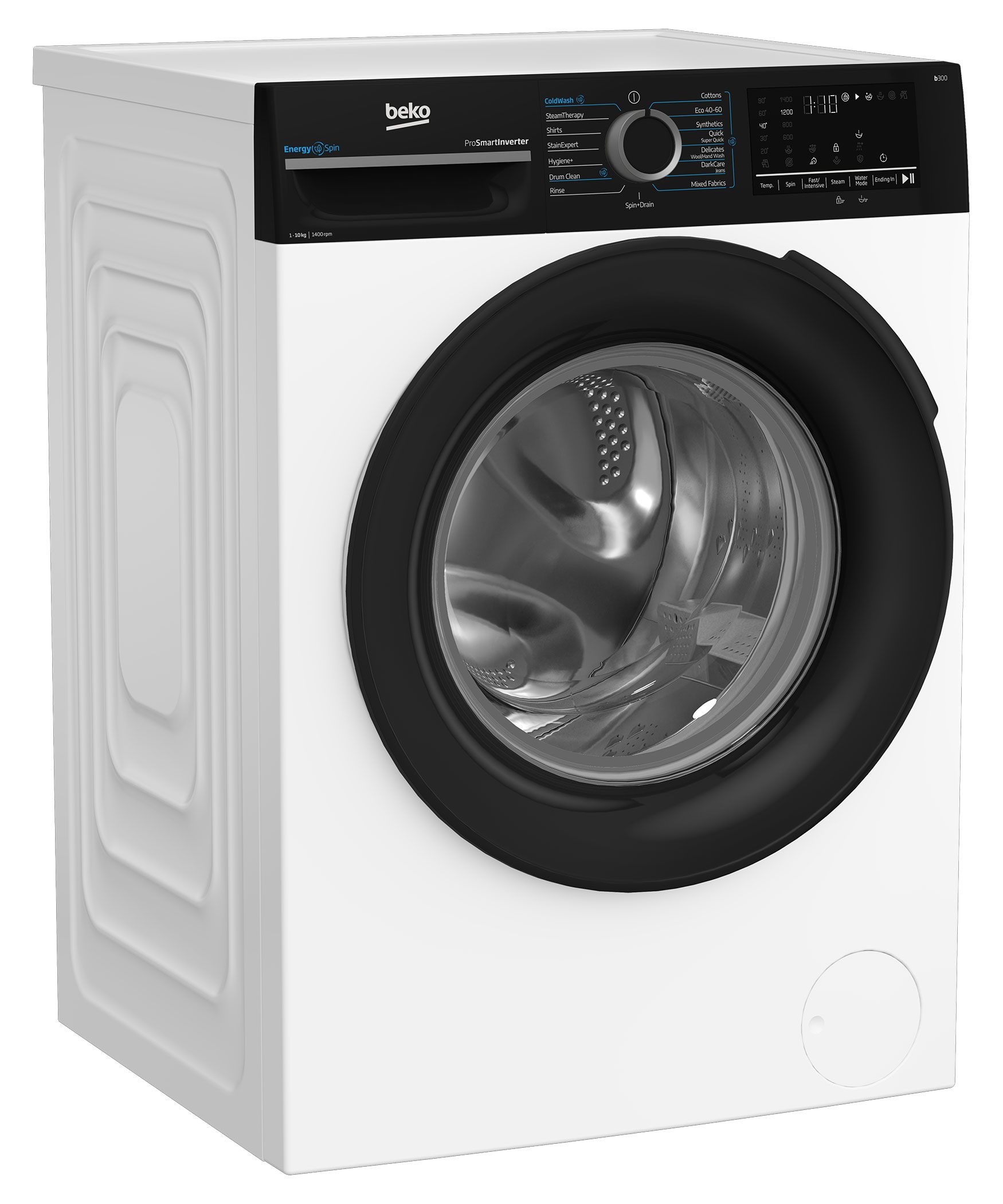 מכונת כביסה בקו 10 ק"ג 1400 סל"ד Beko BK10120UM מכונת כביסה בקו 10 ק"ג 1400 סל"ד Beko BK10120UM