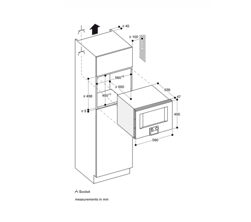 ���� ����� ����� 45 �"� ����� Gaggenau BM450100