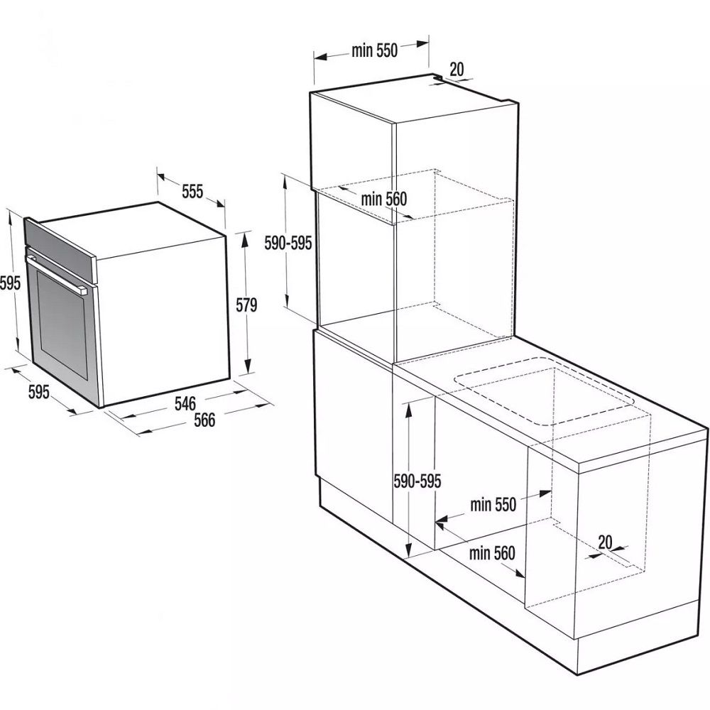������ Gorenje BO798S38BG