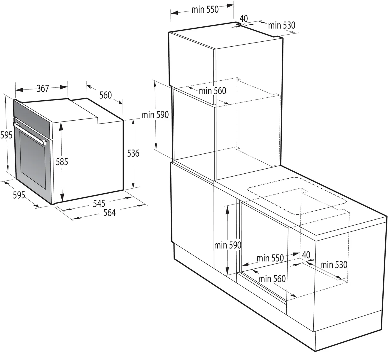 Gorenje Simplicity BOS8737SYB