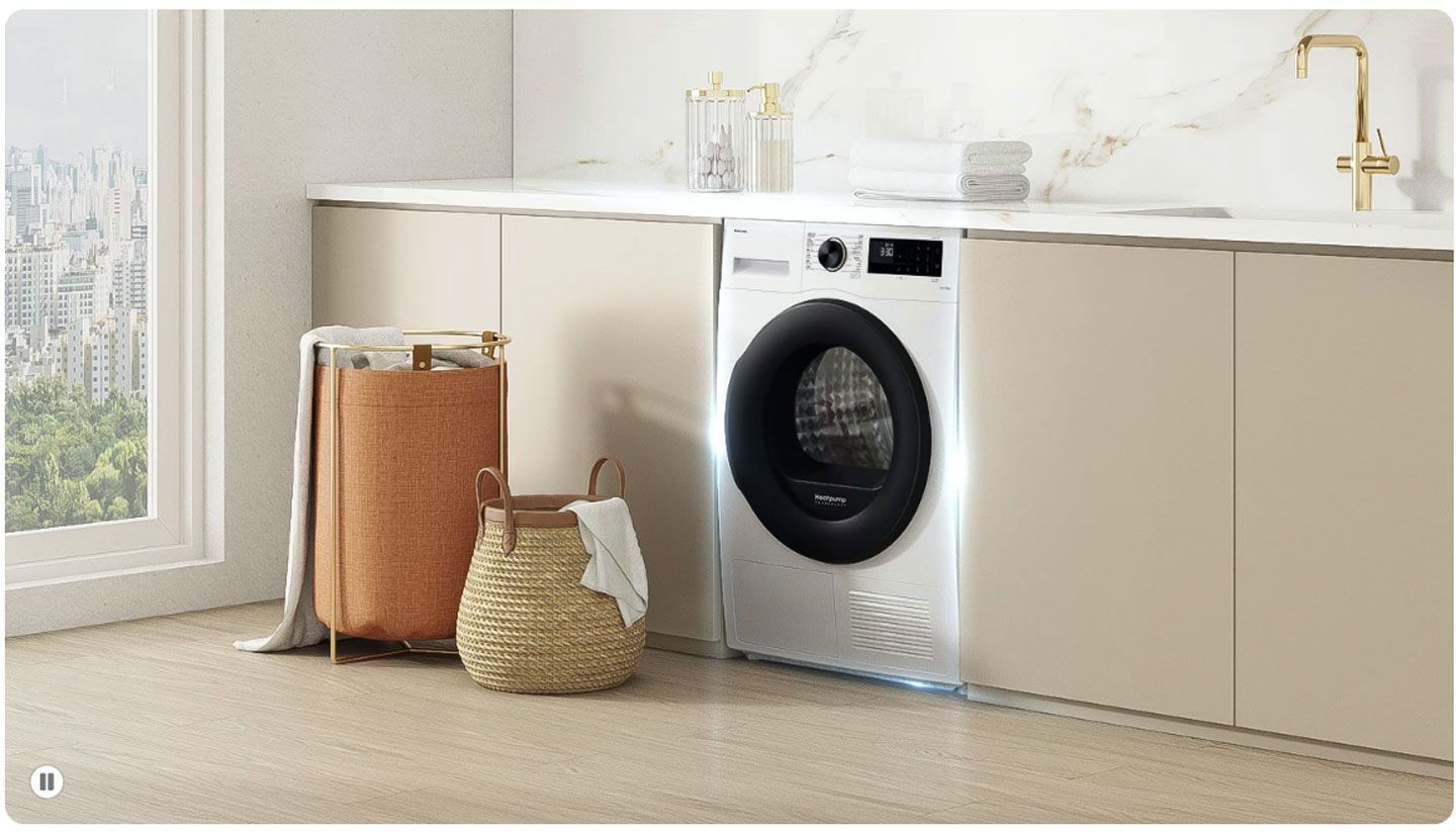 ����� ����� 9 �"� ����� ��� ������ Samsung Heat-Pump DV90DG52A0AE