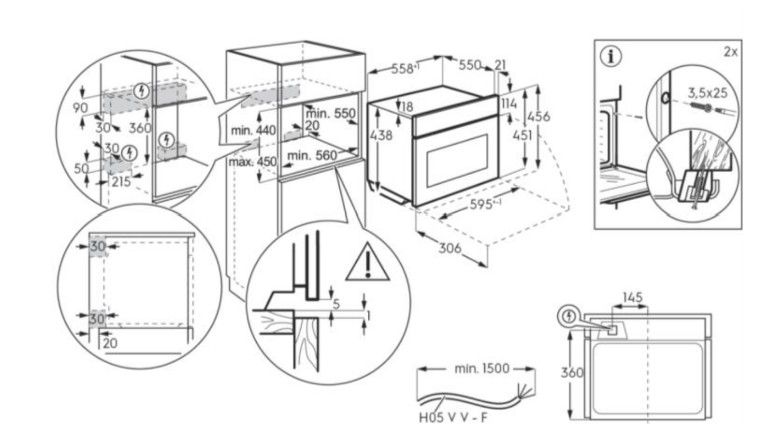 ������� ���� ����� ���� (45 �"�) ���������� ������� Electrolux ECK5401X