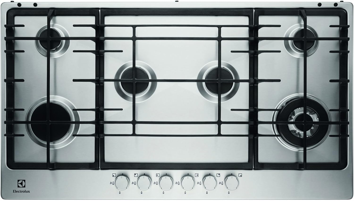 כיריים גז אלקטרולוקס Electrolux EGG9363NOX כיריים גז אלקטרולוקס Electrolux EGG9363NOX
