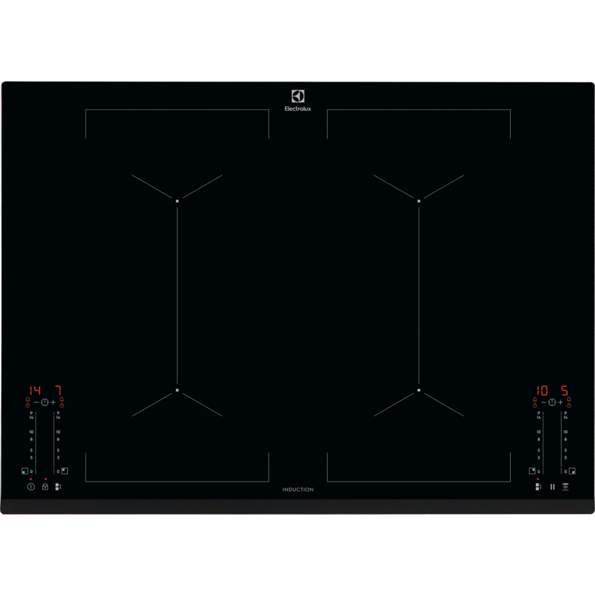 כיריים אינדוקציה אלקטרולוקס Electrolux MULTIZONE EIV744 כיריים אינדוקציה אלקטרולוקס Electrolux MULTIZONE EIV744
