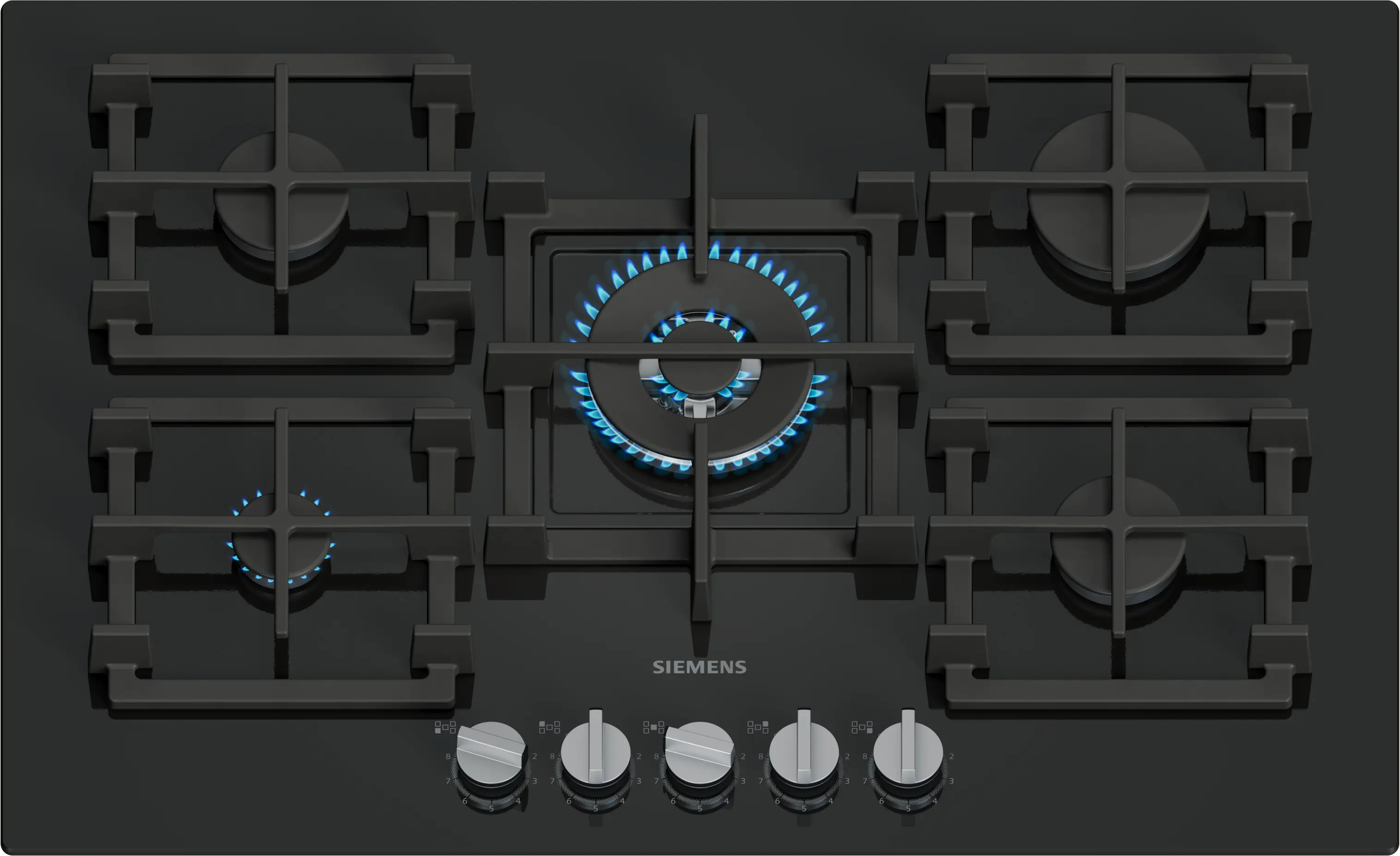 כיריים גז סימנס 5 להבות 75 ס"מ Siemens EP7A6QI40Y כיריים גז סימנס 5 להבות 75 ס"מ Siemens EP7A6QI40Y