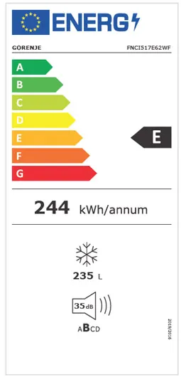����� �������� ������ Gorenje FNCI517E62WF