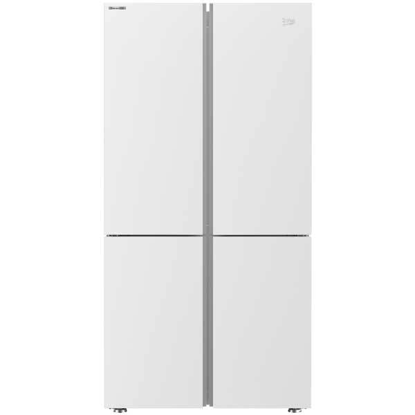 מקרר 4 דלתות בקו 580 ליטר זכוכית לבנה Beko GN1406222GW מקרר 4 דלתות בקו 580 ליטר זכוכית לבנה Beko GN1406222GW 