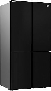 מקרר 4 דלתות בקו 626 ליטר זכוכית שחורה Beko GN1406223GB מקרר 4 דלתות בקו 626 ליטר זכוכית שחורה Beko GN1406223GB