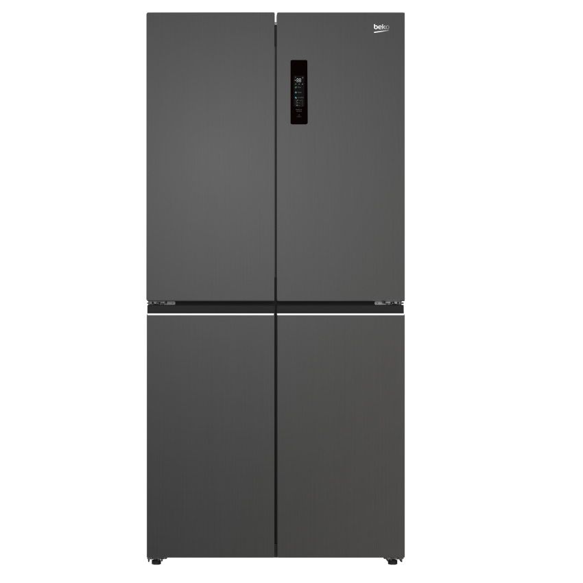 מקרר 4 דלתות בקו 601 ליטר נירוסטה מושחרת Beko GN91601DX מקרר 4 דלתות בקו 601 ליטר נירוסטה מושחרת Beko GN91601DX