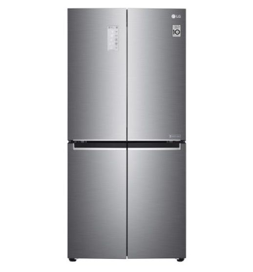 מקרר 4 דלתות נירוסטה מוברשת 530 ליטר LG GR-B618SE מקרר 4 דלתות נירוסטה מוברשת 530 ליטר LG GR-B618SE