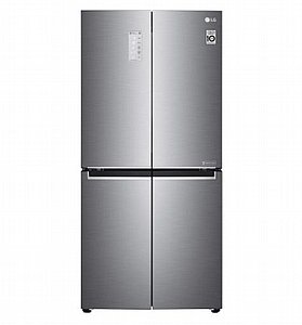 מקרר 4 דלתות נירוסטה מוברשת 530 ליטר LG GR-B618SE מקרר 4 דלתות נירוסטה מוברשת 530 ליטר LG GR-B618SE