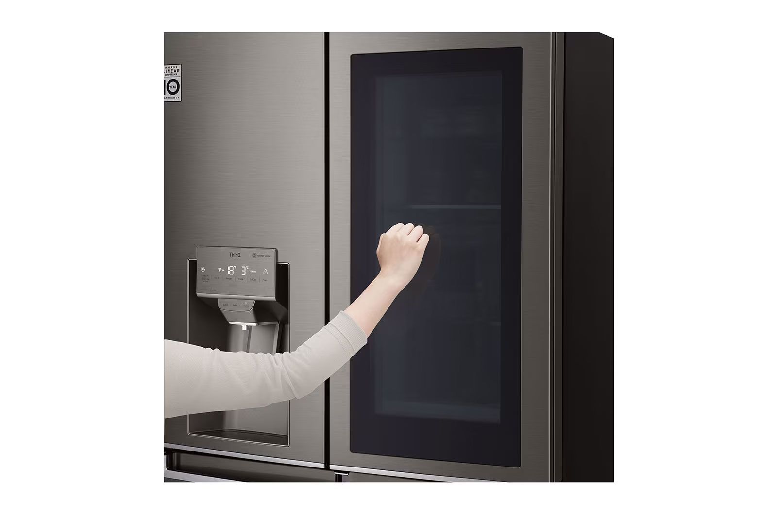 ���� ��638 ���� 4 ����� ������� ����� LG InstaView GR-X720INS