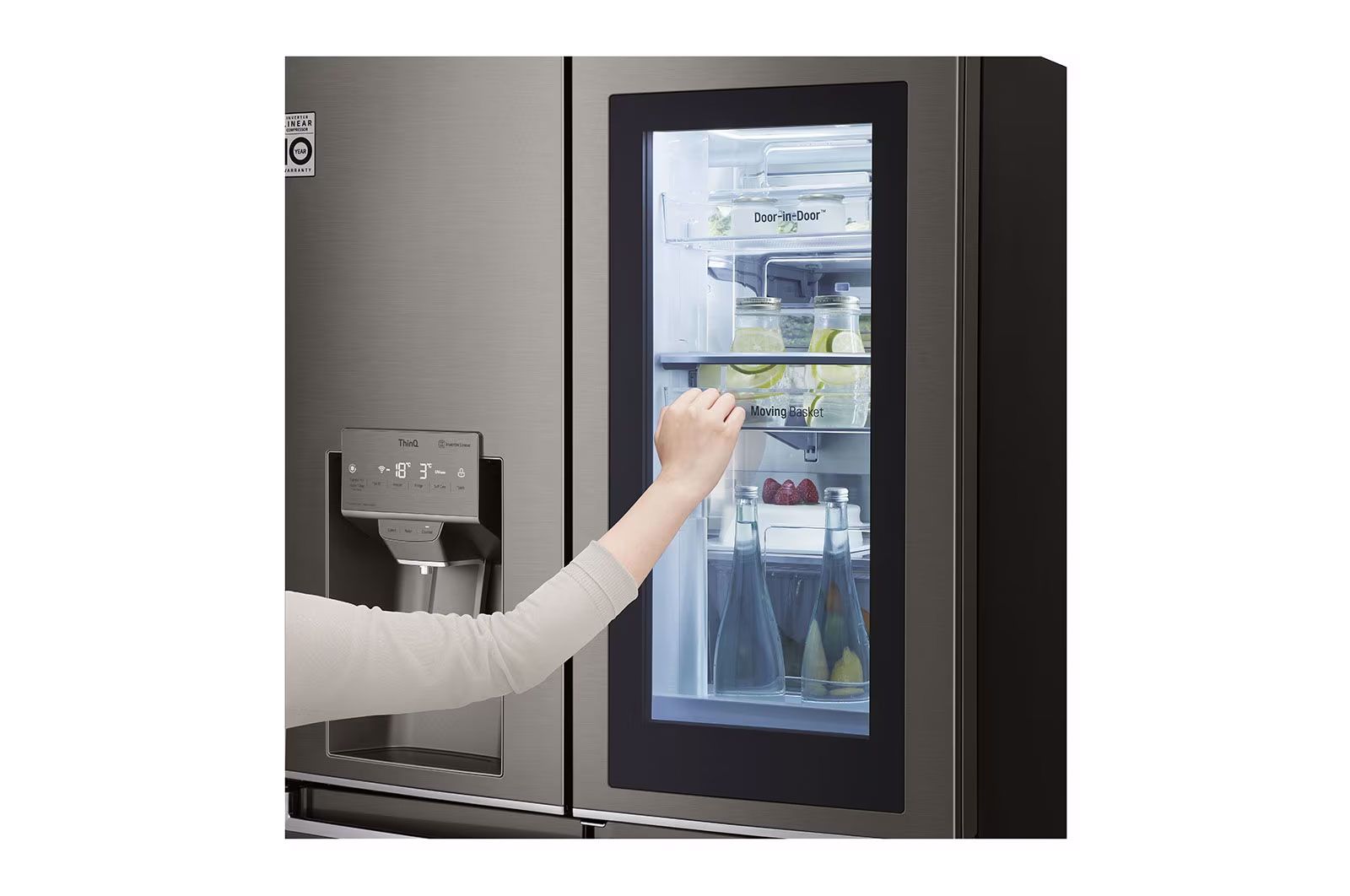 ���� ��638 ���� 4 ����� ������� ����� LG InstaView GR-X720INS