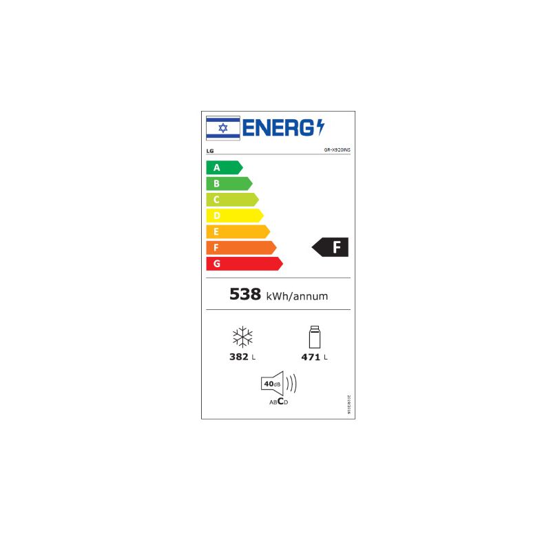 ���� 4 ����� 837 ���� ������� ������ LG GR-X920INS InstaView