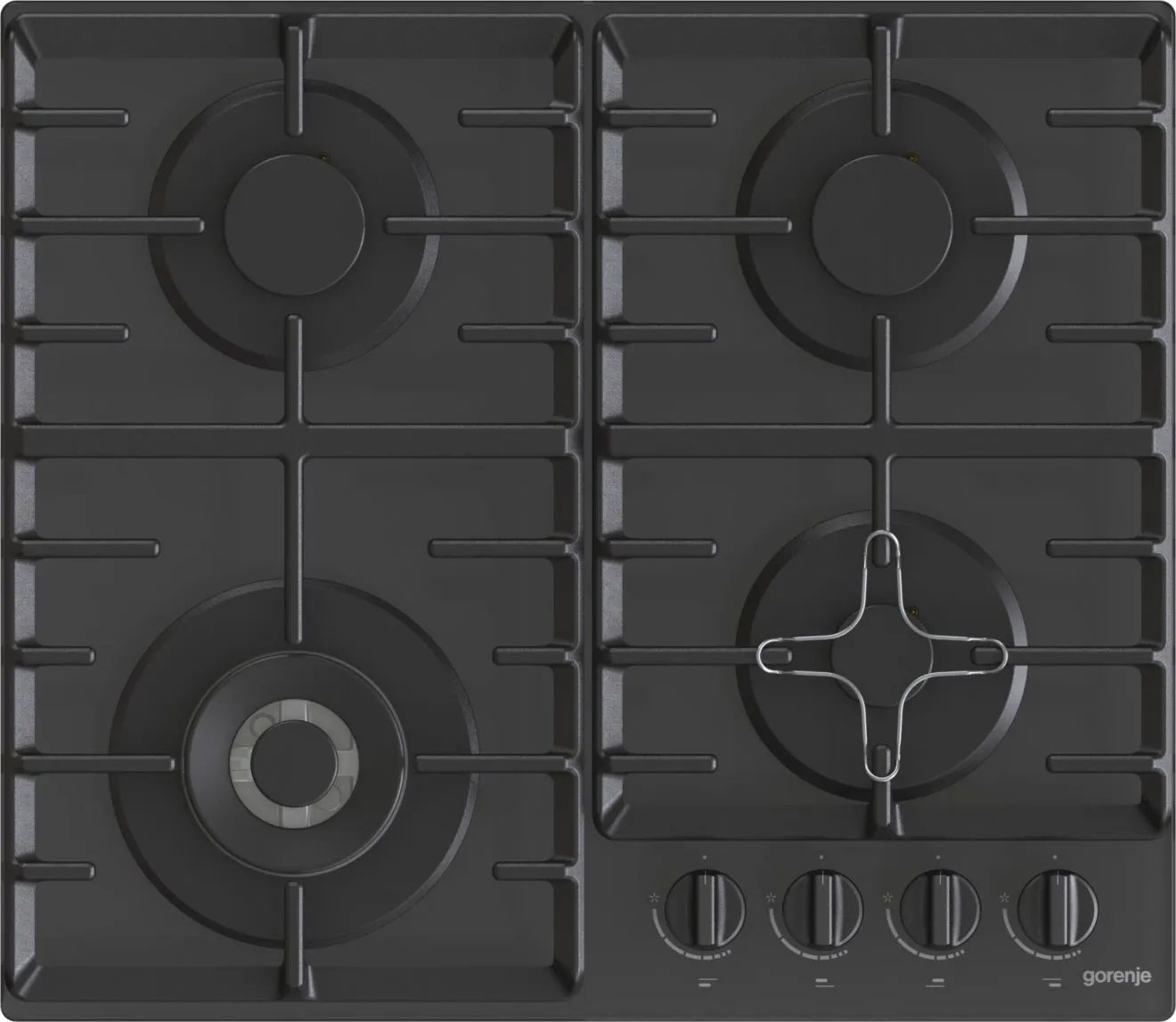 כיריים גז גורנייה 60 ס"מ שחור gorenje GTW641B כיריים גז גורנייה 60 ס"מ שחור gorenje GTW641B