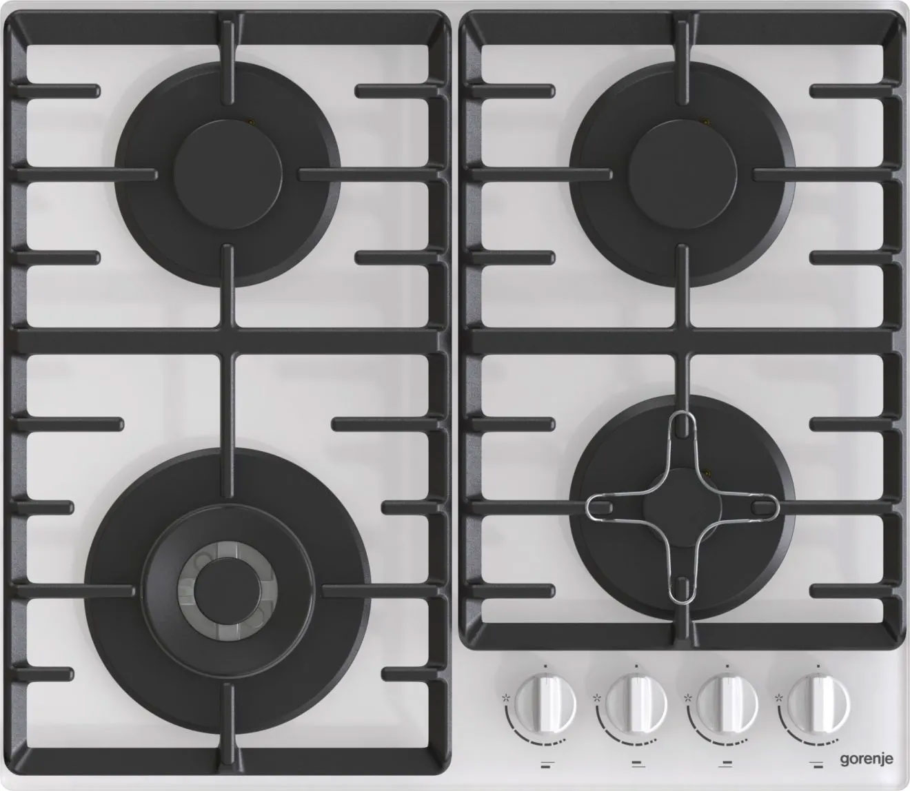 כיריים גז גורנייה 60 ס"מ לבן gorenje GTW641W כיריים גז גורנייה 60 ס"מ לבן gorenje GTW641W